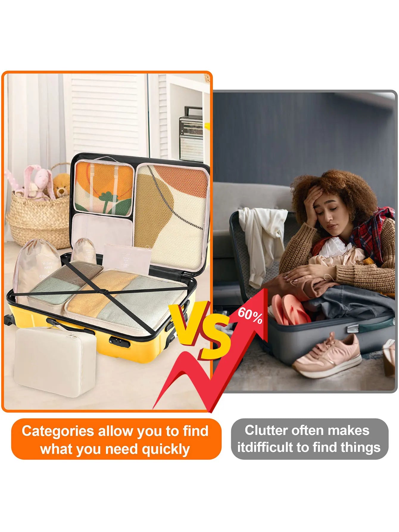 SOMORA™ Travel Set Storage Bags